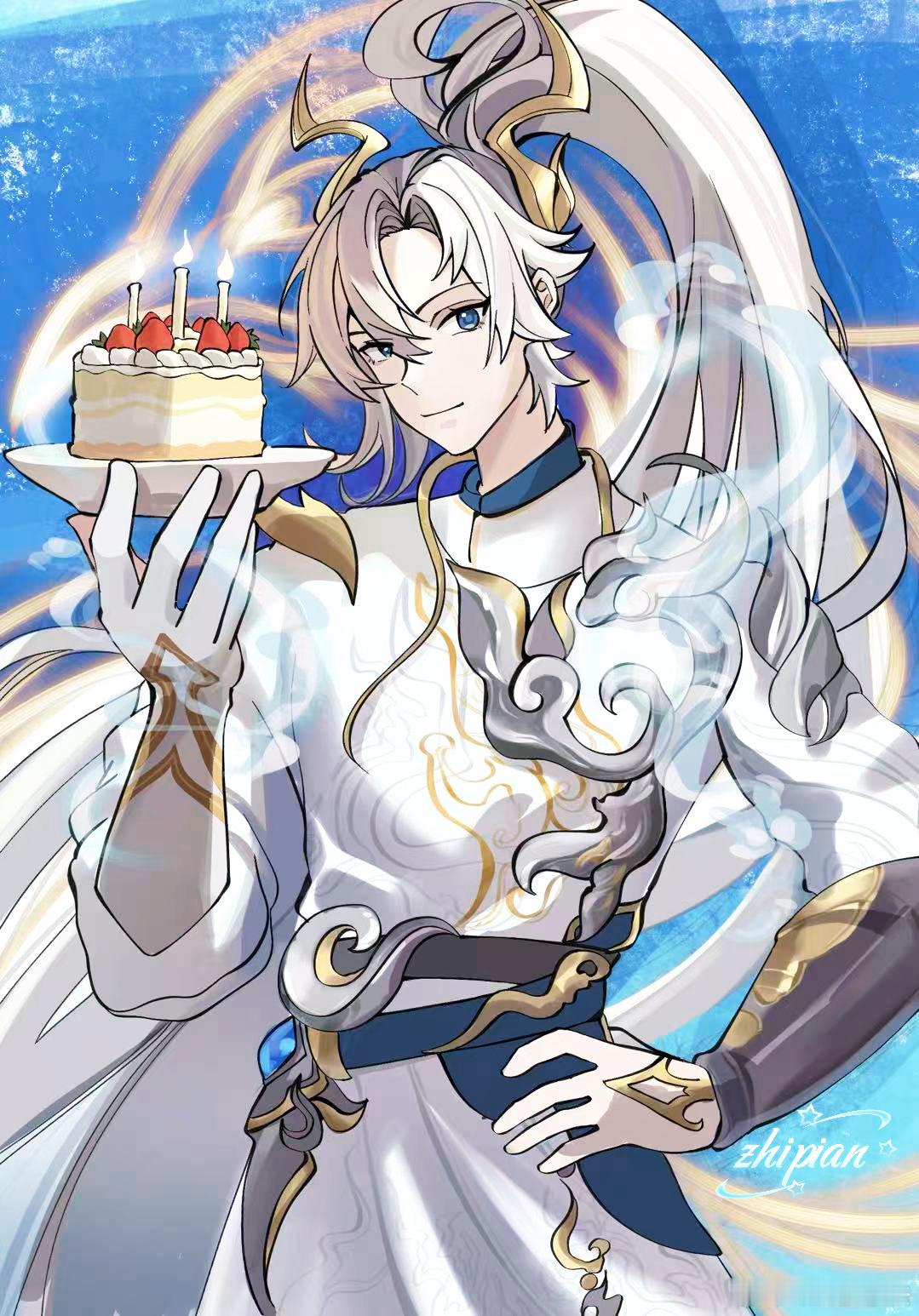 王者荣耀韩信王者英雄生日月王者同人生贺礼峡谷生日和弦 韩信欧巴，生日快乐，这是一