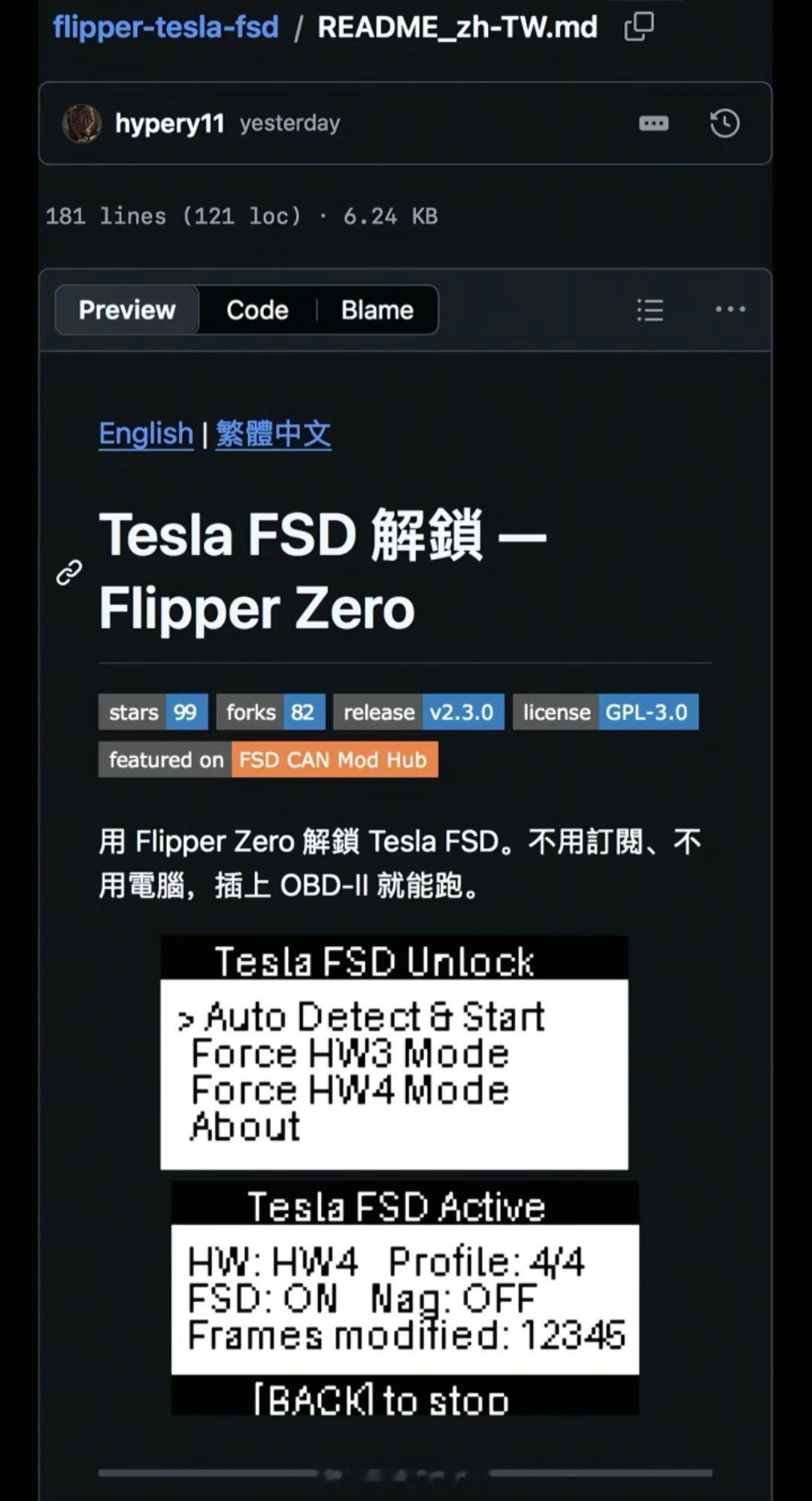 FSD 都能像 Switch 那样破解玩单机版了啊