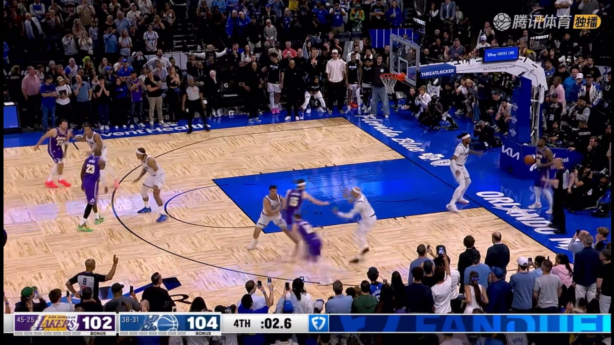 雷迪克最后时刻连叫两个ATO都出了大空位的机会有点东西湖人vs魔术