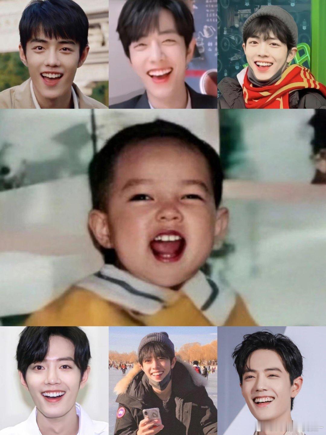 肖战真的从小萌到大 一点都没变🥰🤲🏻 