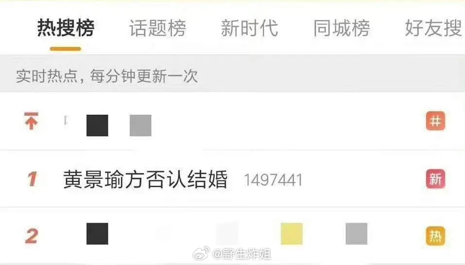 黄景瑜以前否认结过婚黄景瑜前妻 俩孩子一个被他打没了 ​​​
