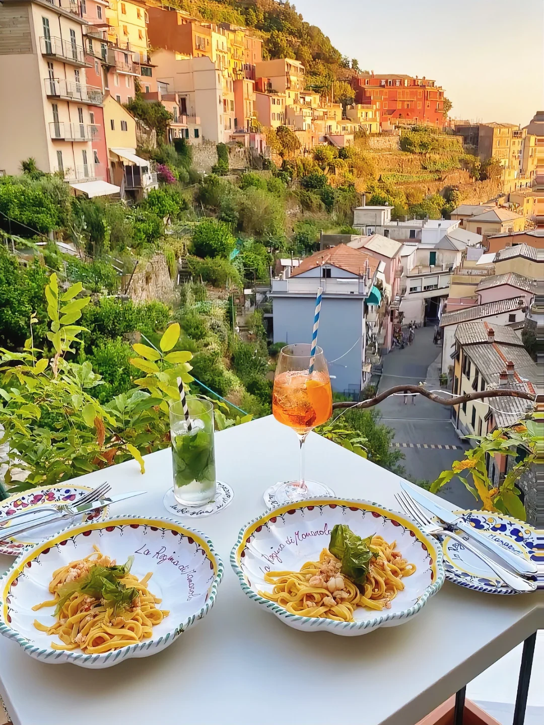 意大利🍝位于五渔村的人气餐厅 景观超绝！
