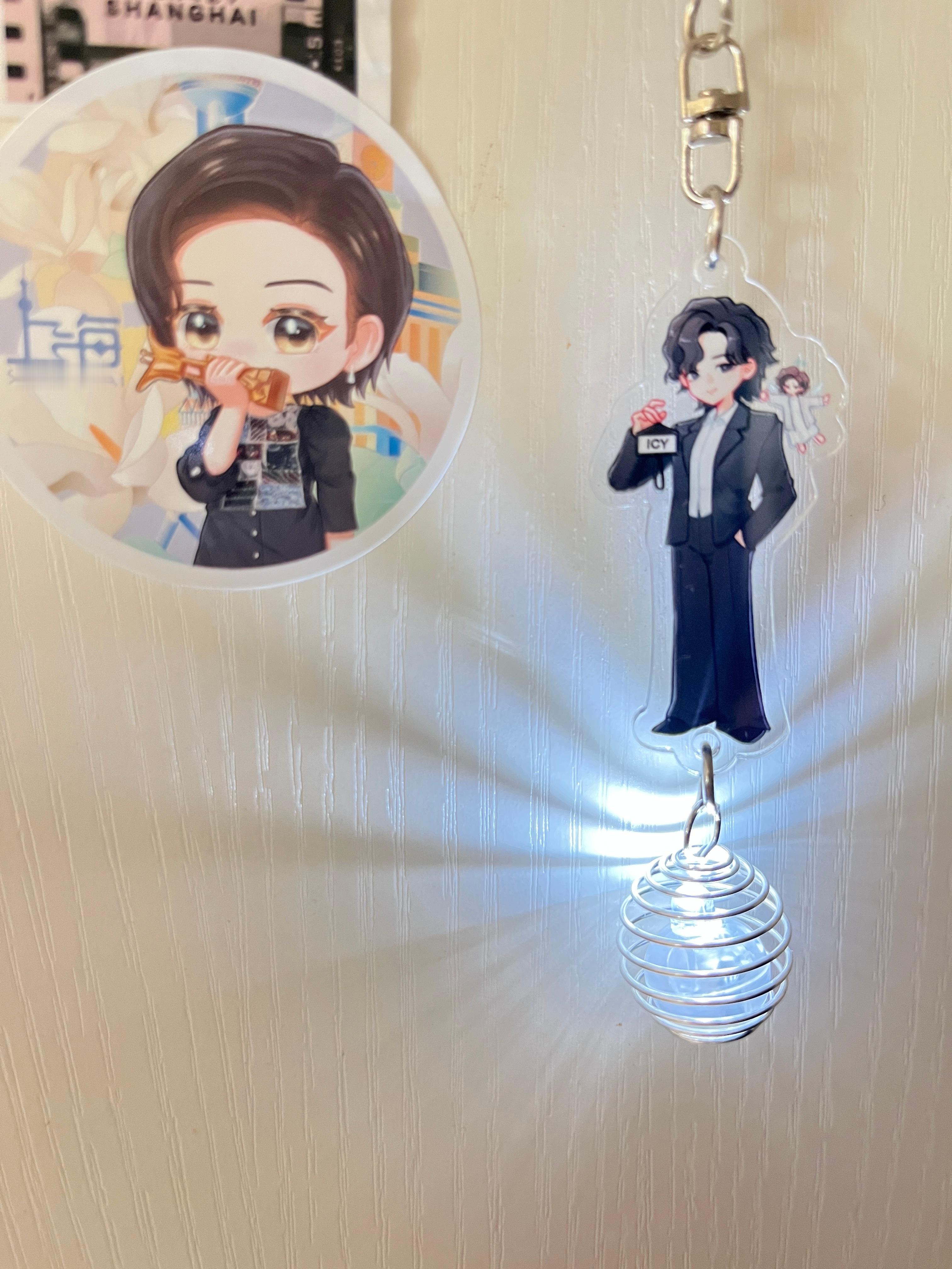 万茜 ｜万茜你好打劫 ｜万茜icy  Q版icy挂件，感谢芥末老师的图稿，数量有