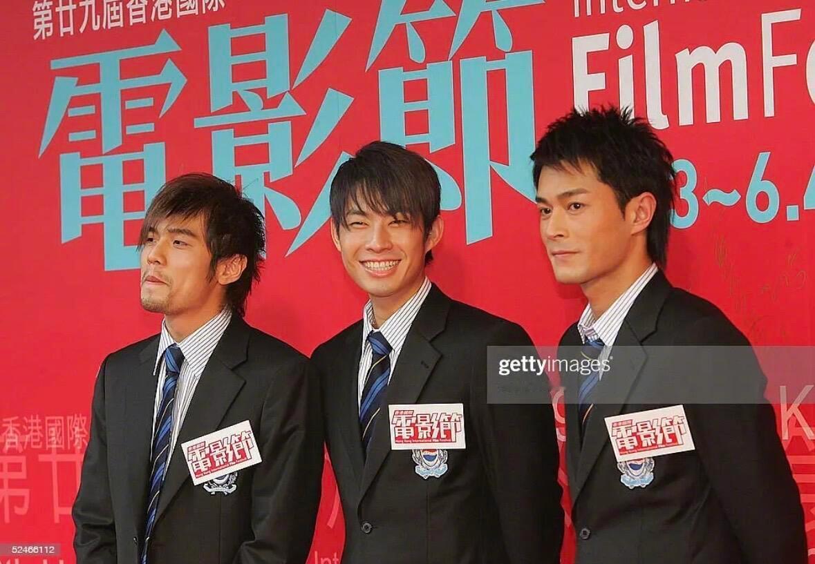 考古挖到这张2005年第29届香港国际电影节的旧照周杰伦、吴建豪、古天乐同框，三