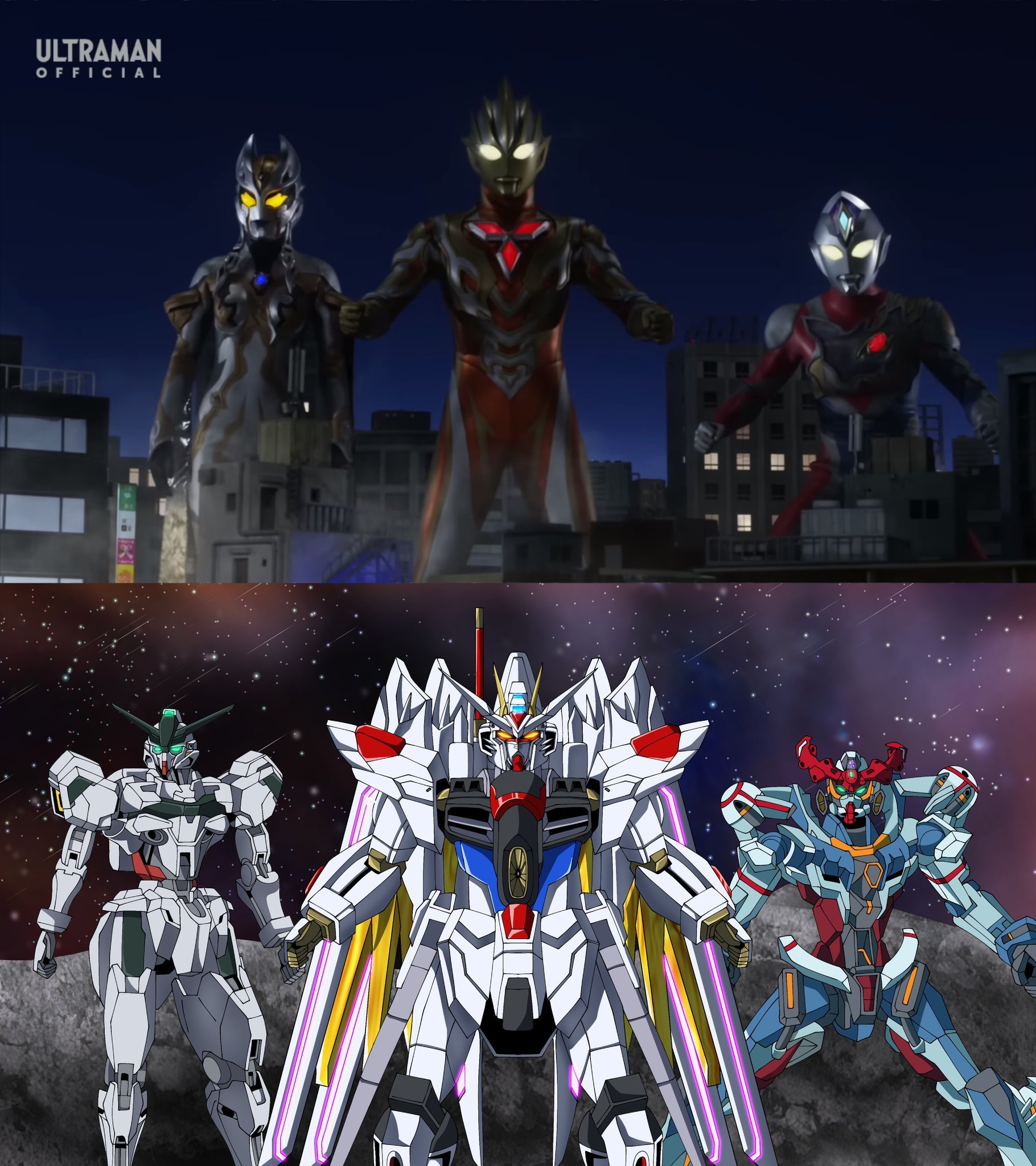 FREEDOM跨界×4高达高达seed