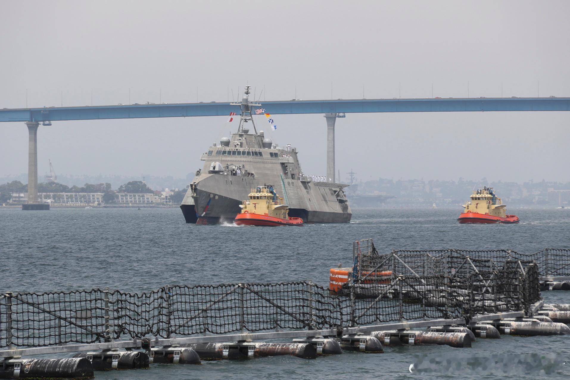 2025年7月11日，USS Omaha (LCS 12)返回圣迭戈基地。 ​​