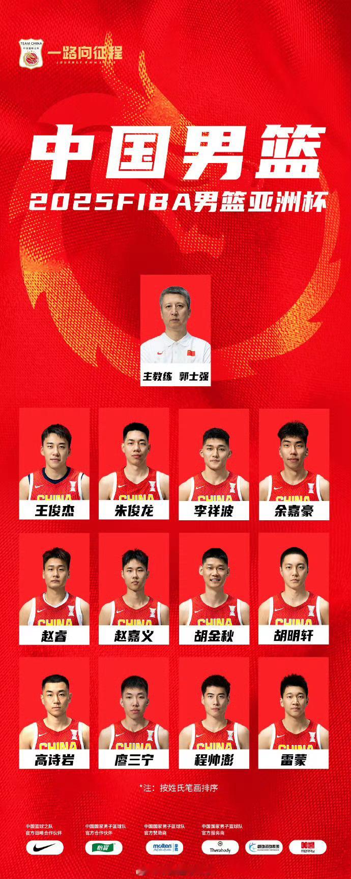 2025年国际篮联（FIBA）亚洲杯将于今晚在沙特阿拉伯拉开大幕。16支参赛队伍