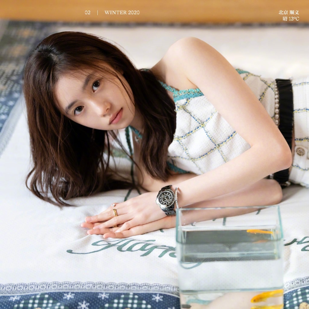 刘浩存出道首封 唯一纯白的茉莉花 