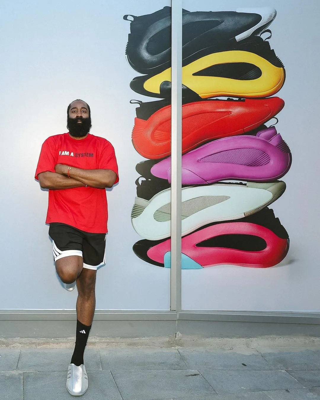 分享一组哈登中国行图集🤗