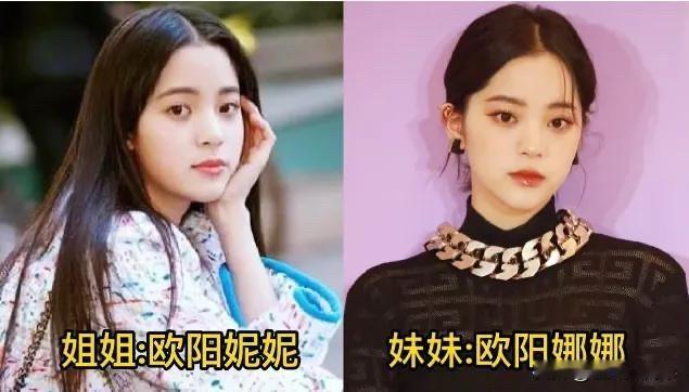 都说血缘自带相似的眉眼，娱乐圈里不少亲兄妹、亲姐妹，站在一起的时候，那长相真的太