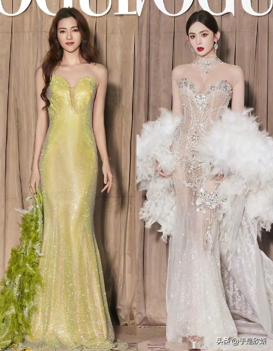 同框比美！娜然VS古力娜扎，谁才是神颜天花板？🔥
 
同场活动里，娜然和古力娜