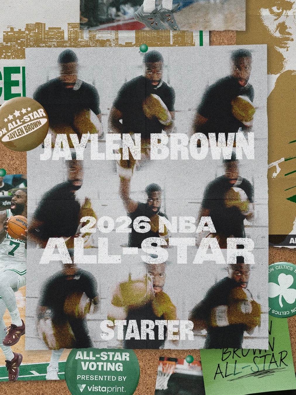 凯尔特人国度 官方宣布：波士顿凯尔特人队球员Jaylen Brown入选【 20