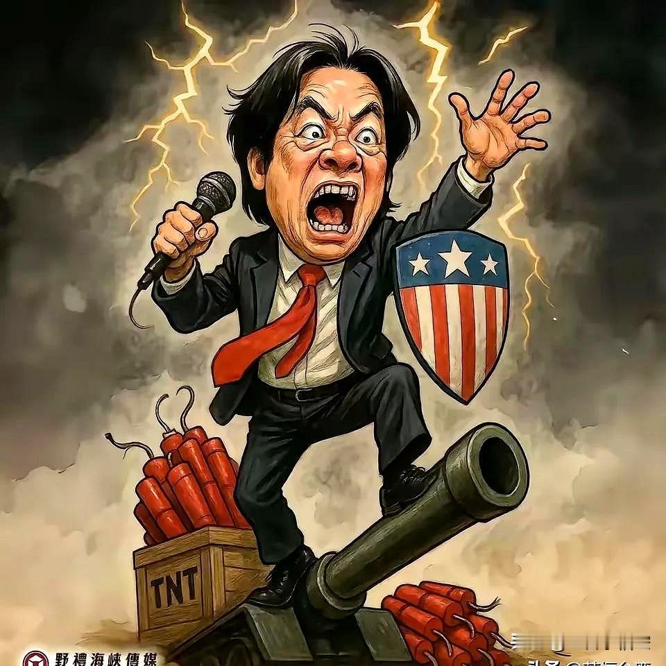 赖清德“台独”闹剧，注定粉身碎骨！
最近一则消息如惊雷般炸响，瞬间点燃了全体中华