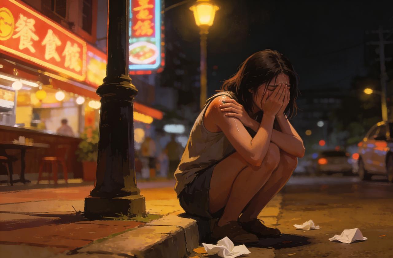 突然发现，成年人的“体面”都是藏出来的
 
前几天和朋友聚餐，散场后她蹲在路边哭