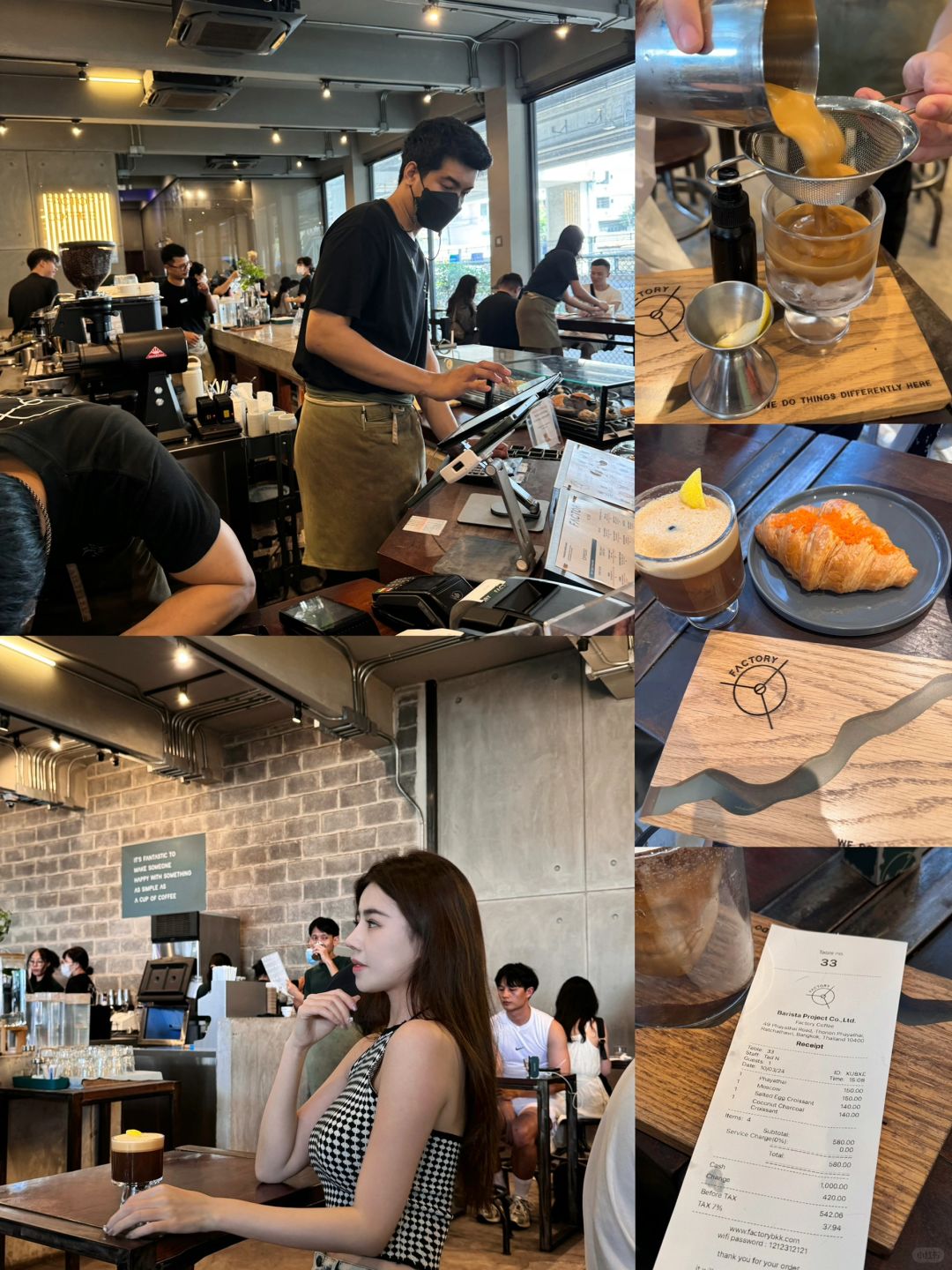 曼谷｜最好喝的咖啡店☕️五颗星。