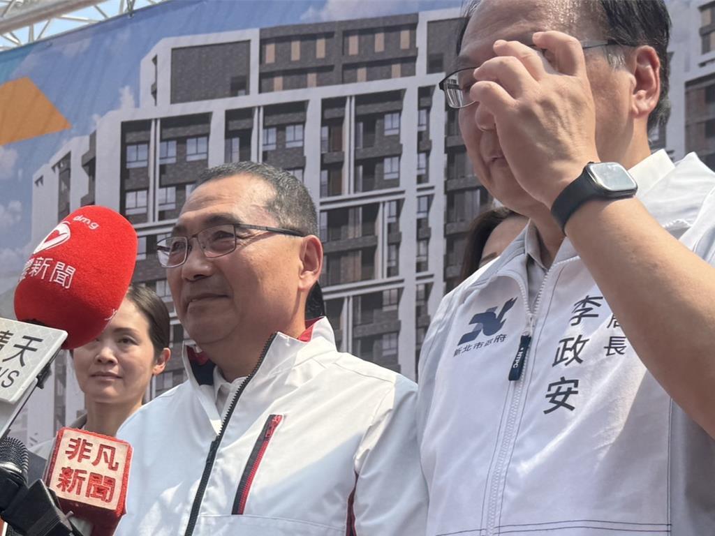 侯友宜前往新北市三峡区，出席“三峡站出入口2捷运开发案”开工祈福典礼。典礼上他提