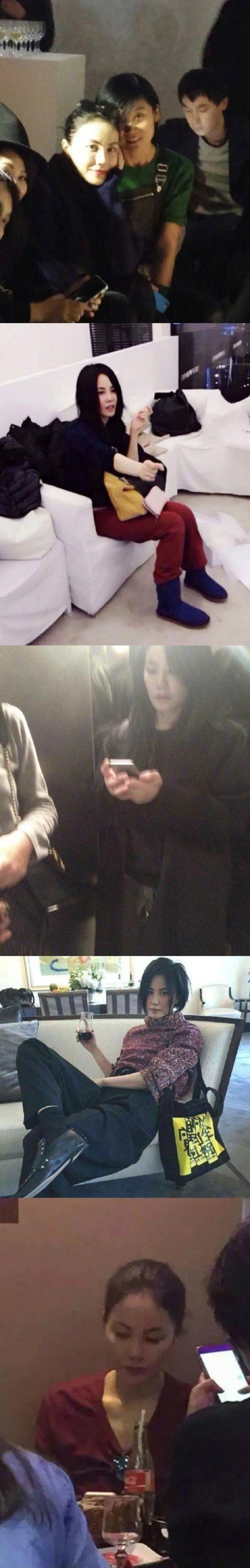 王菲的古早街拍，松弛迷人，现在的流行都是她玩剩下的~