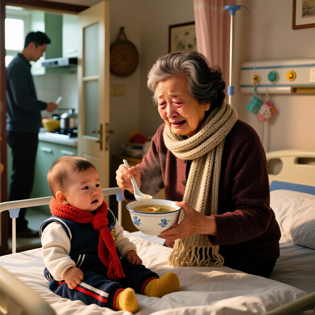 记得有一次我生意上遇到难题，心情糟糕透顶，回到家就对着老公发脾气。婆婆听到动静，