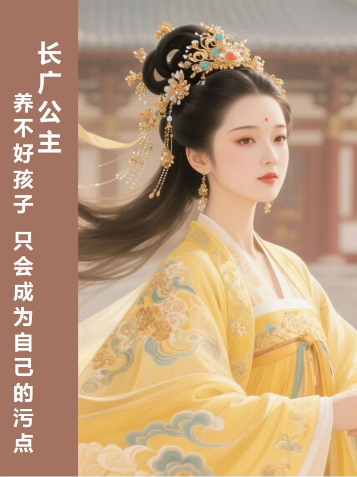长广公主 | 是才女也是母亲 被儿子拖累名声