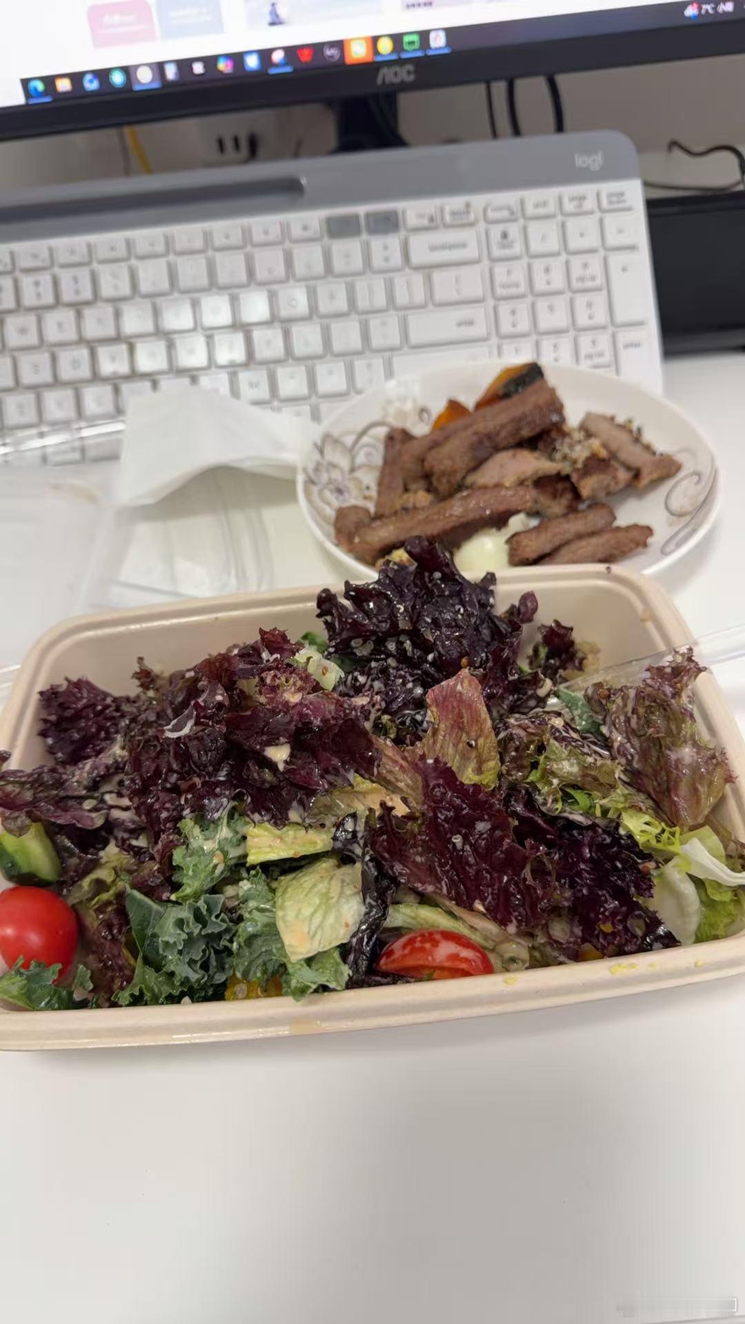 作为正餐差点，作为下午茶正好。牛马就应该多吃点草…… 