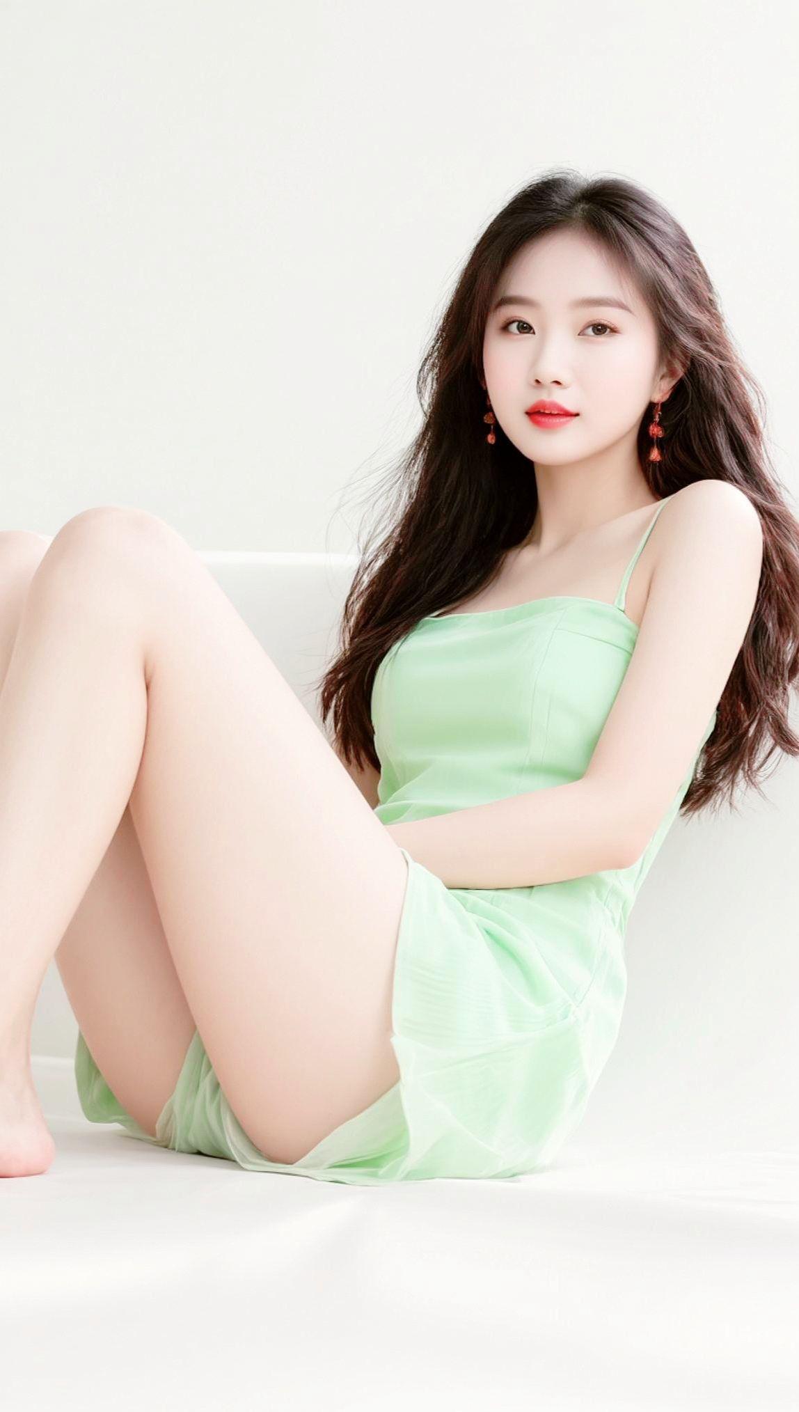 AI清新抹胸写真  正宗山东红皮花生 高粮白酒 橄榄油初榨