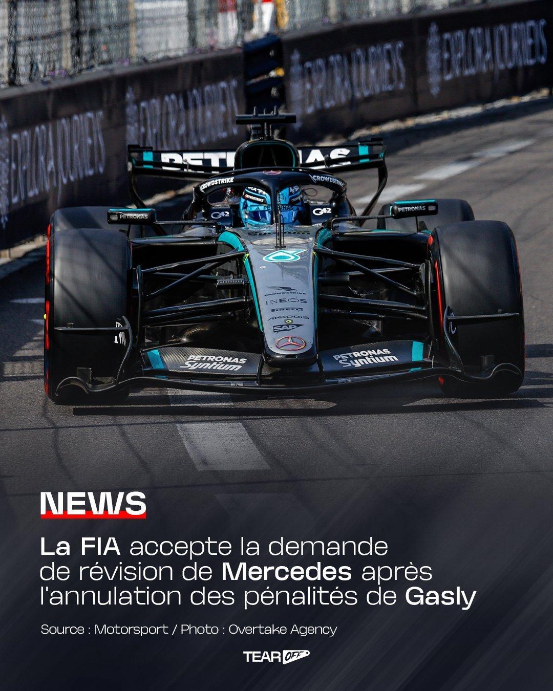 F12026F1摩纳哥大奖赛 FIA 将于6月20日星期六上午9:00，就梅赛德