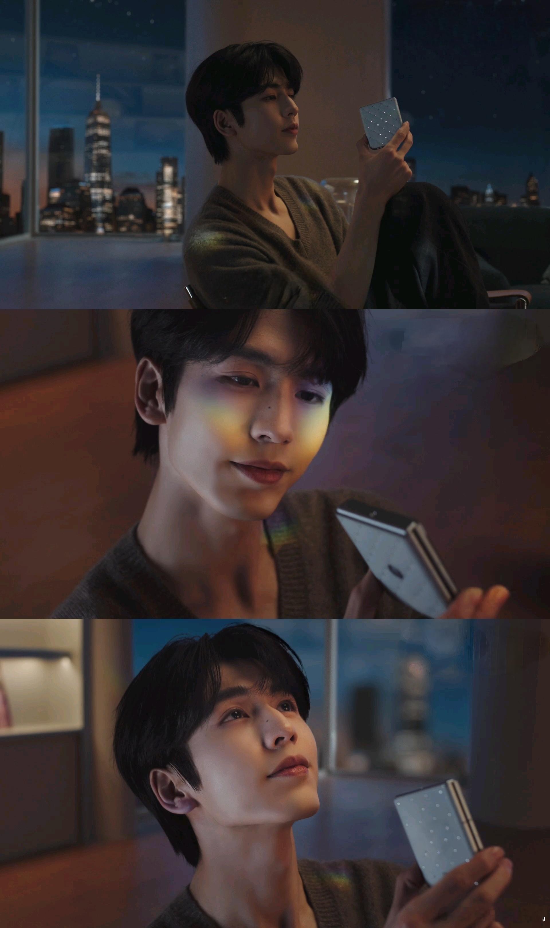 想看张凌赫演天文系学长看完新物料只想说，他和天文系学长的适配度太高了，说话慢条斯