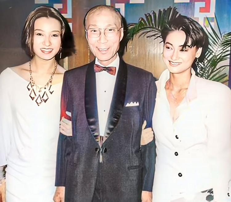80年代，邵逸夫与惠英红等女星