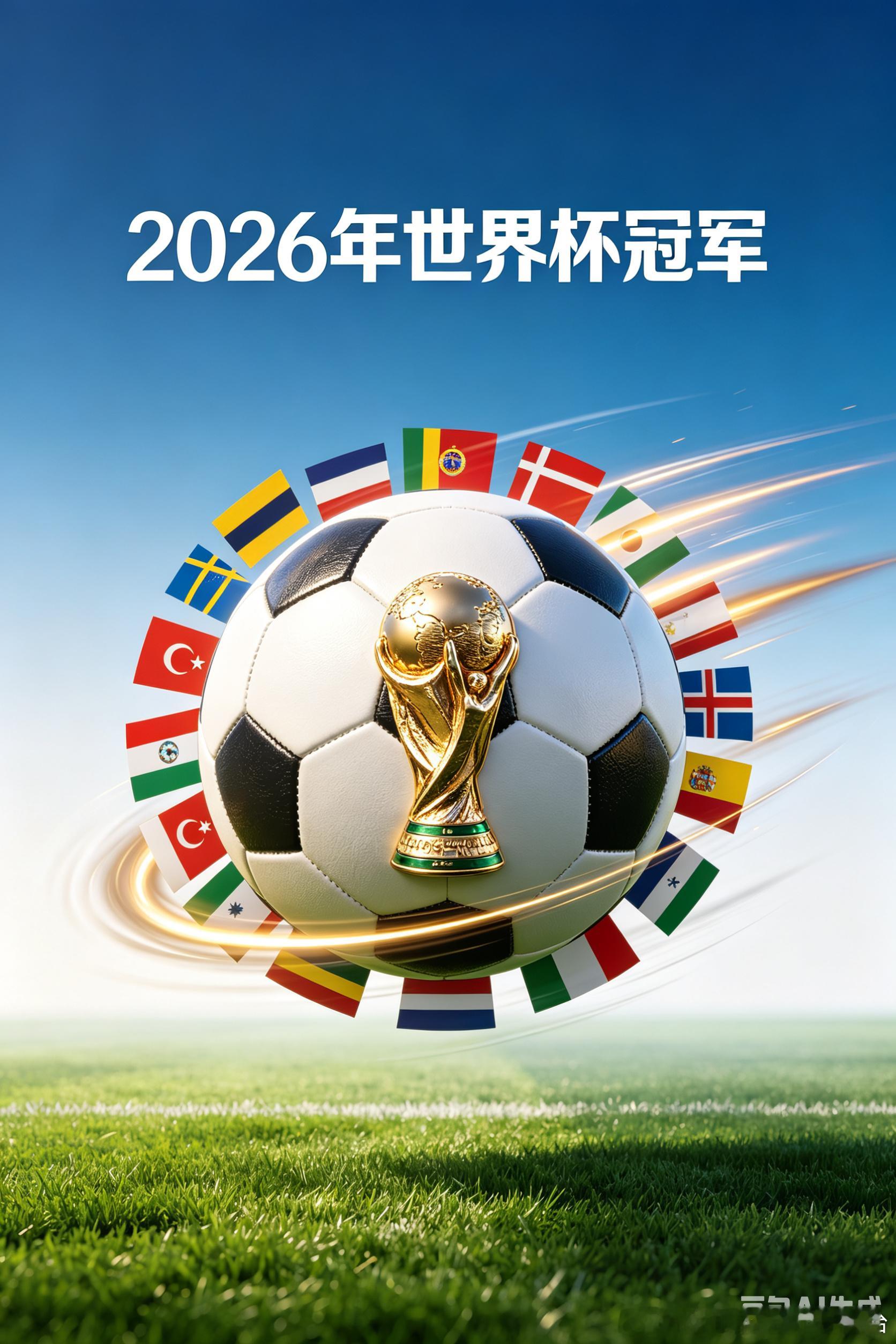2026美加墨世界杯今天开幕，对本届冠军发布一下个人看法，按照夺冠概率高低排名如