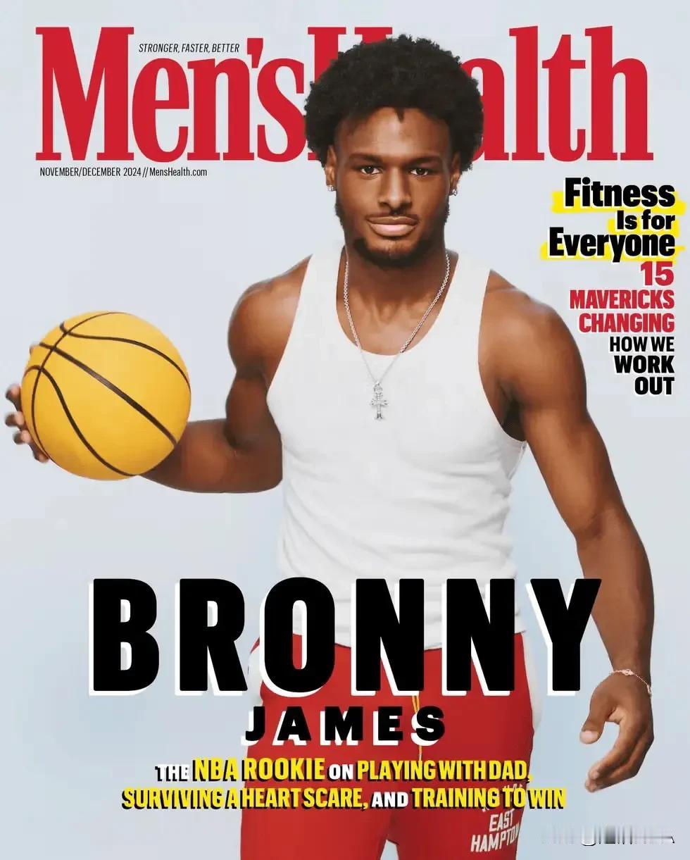 一觉醒来！NBA又传来了5大重磅消息：

第一，布朗尼登上时尚杂志封面！亲述心脏