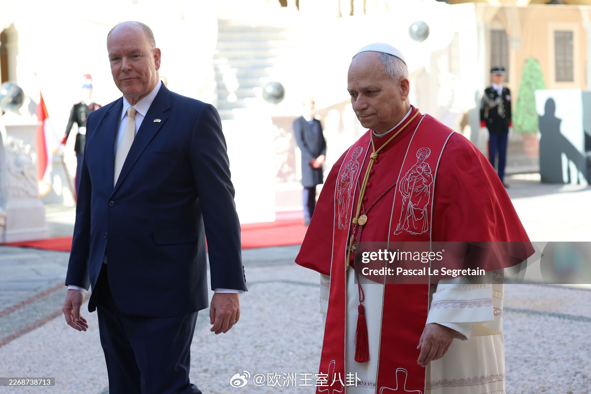 3.28 教皇利奥（良）十四世访问摩纳哥。上次教皇去摩纳哥在1538年，妈耶40