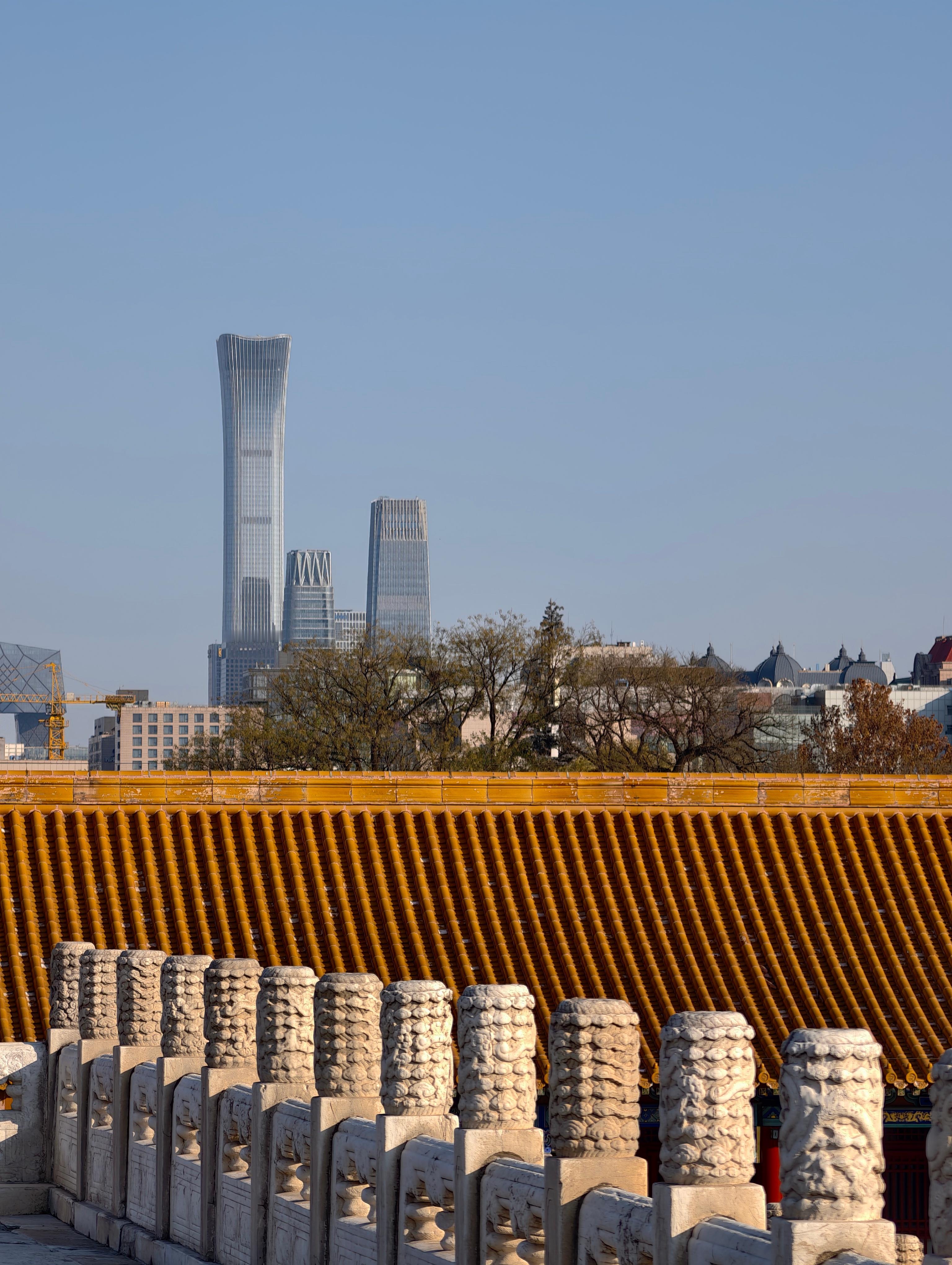 穿越几百年的建筑同框 