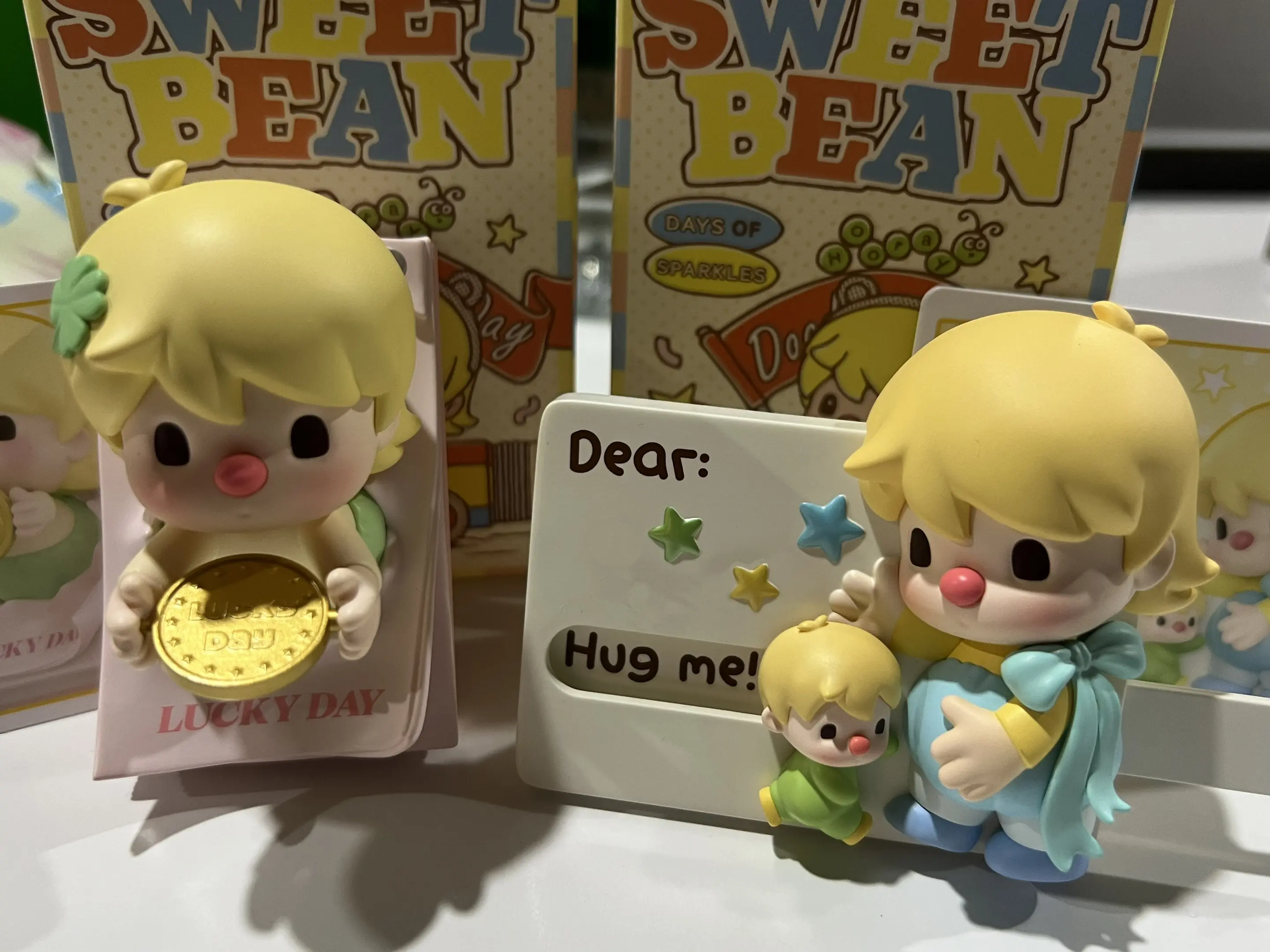 幸运和心意日真的好可爱啊。