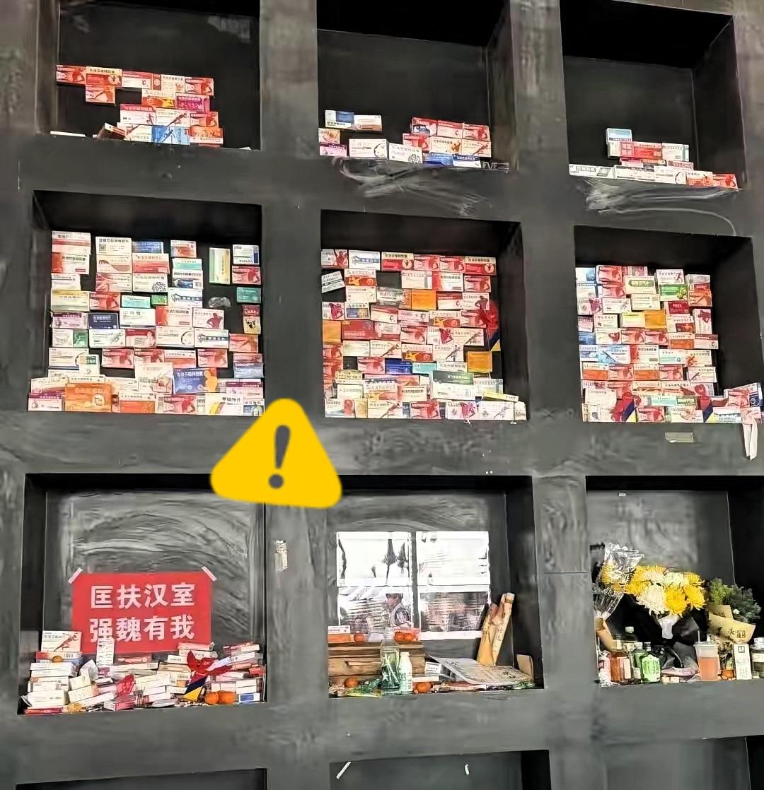 曹操墓前摆满布洛芬，
这波清明节的花式祭拜直接火出圈！
谁能想到千百年后的一代枭