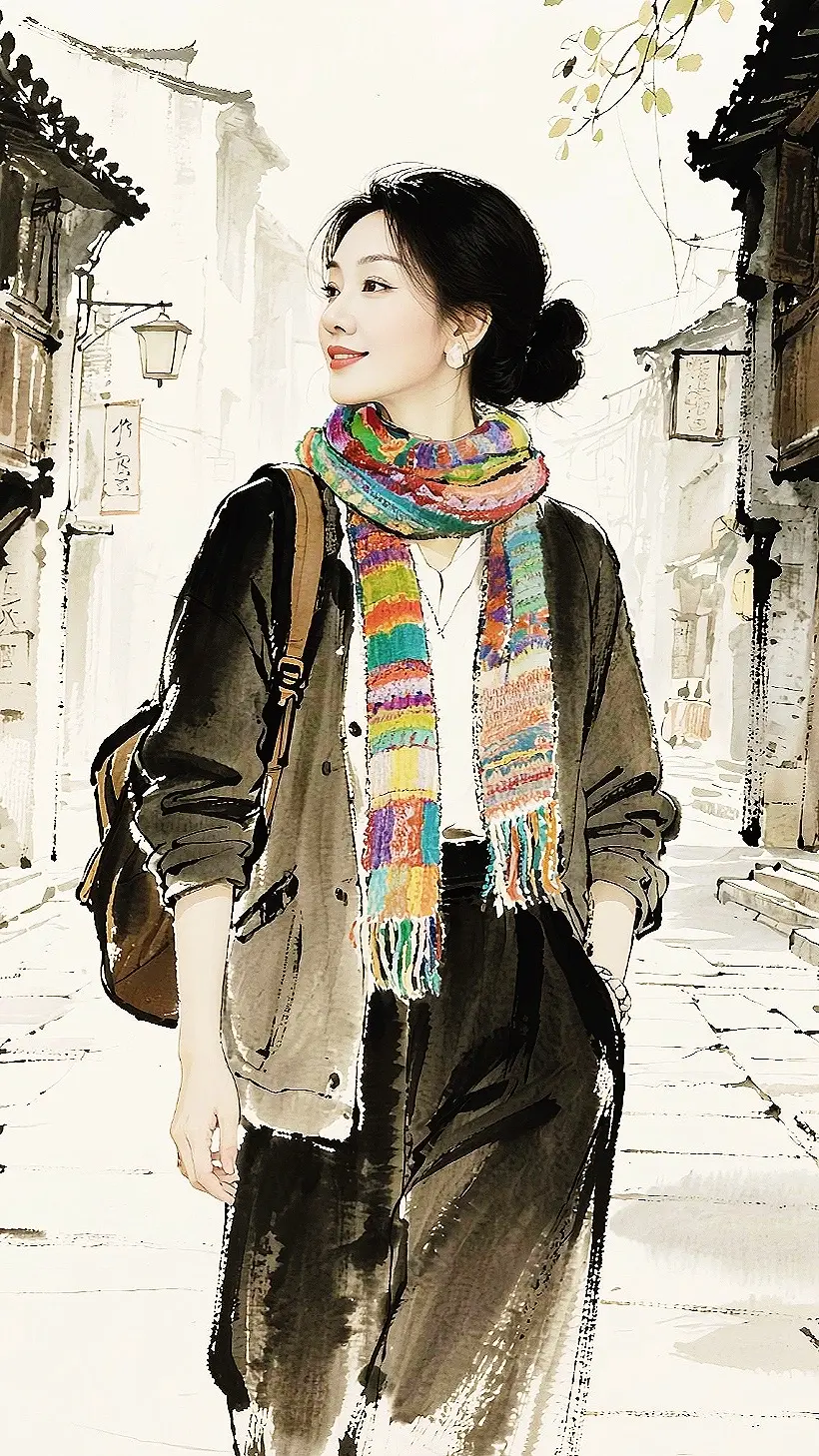 随变ai随便玩 AI水墨街景照 伙伴计划广告分成玩法达人