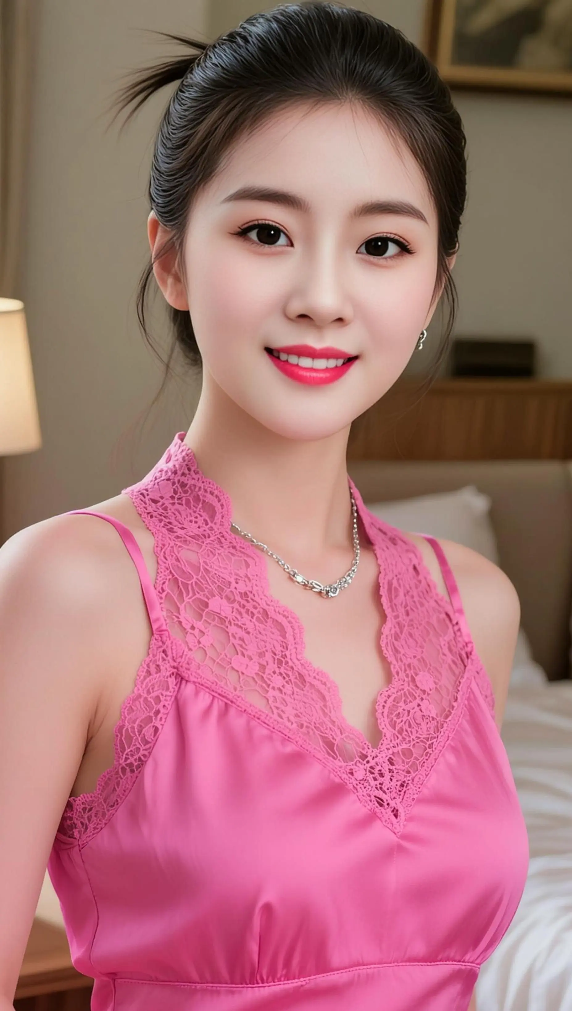 AI粉色系写真 随变ai随便玩