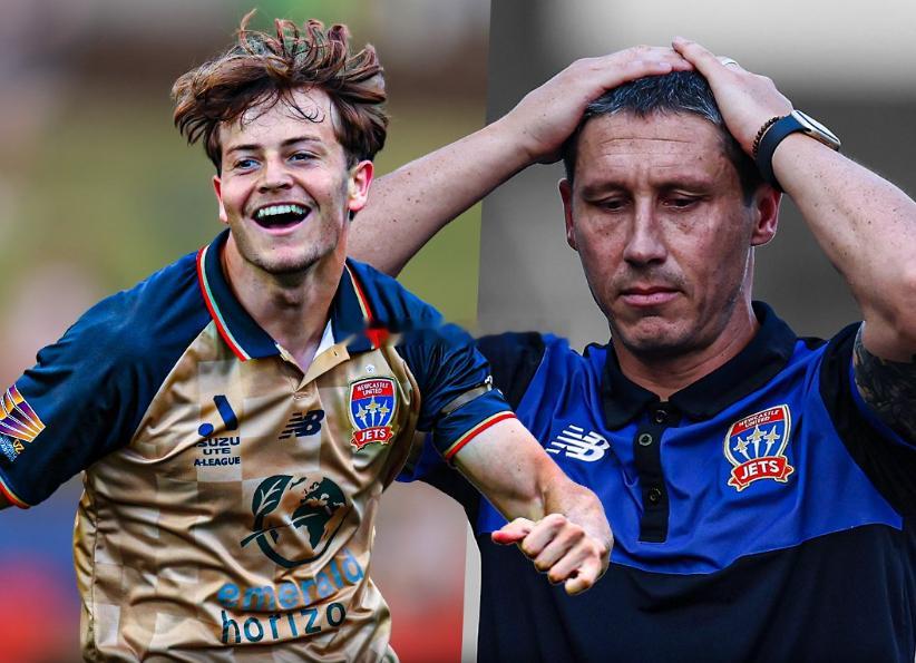 在昨日结束的澳超新赛季首场比赛中，从第20分钟起十人作战的纽卡斯尔喷气机3-1爆