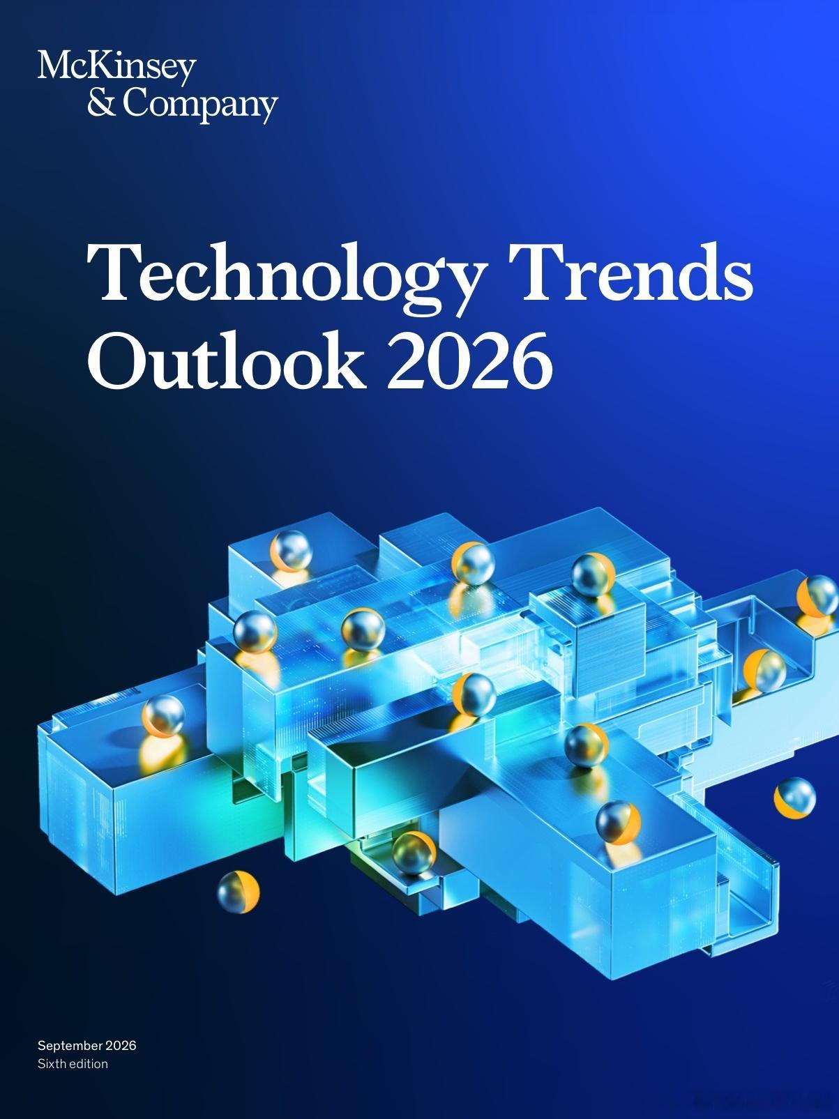 McKinsey’s “Technology Trends Outlook 20