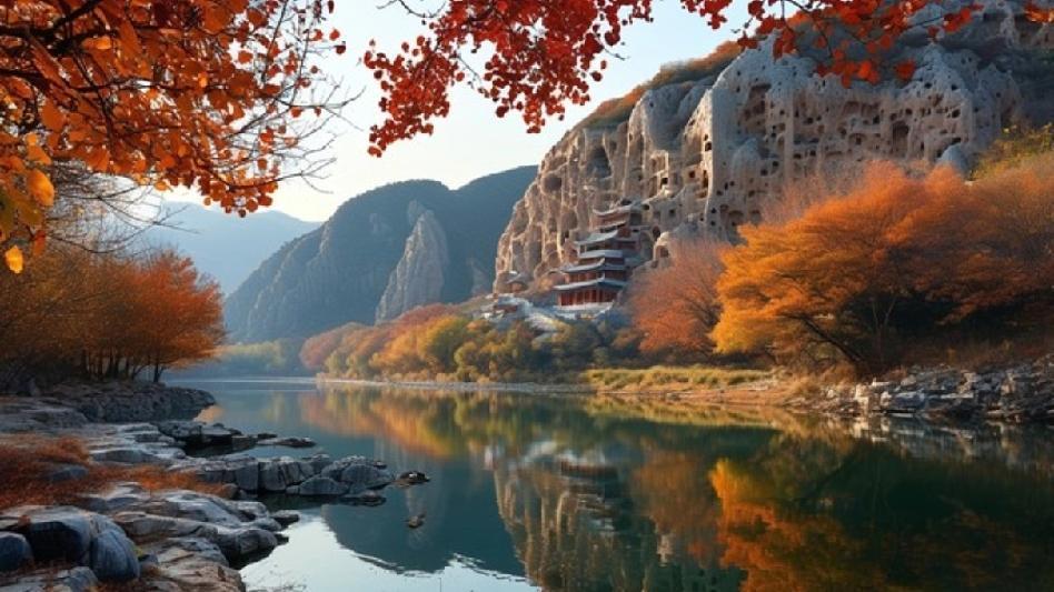 洛阳八大景，各有千秋，要说最喜欢哪个，我得选“龙门山色”。

龙门石窟那可是世界