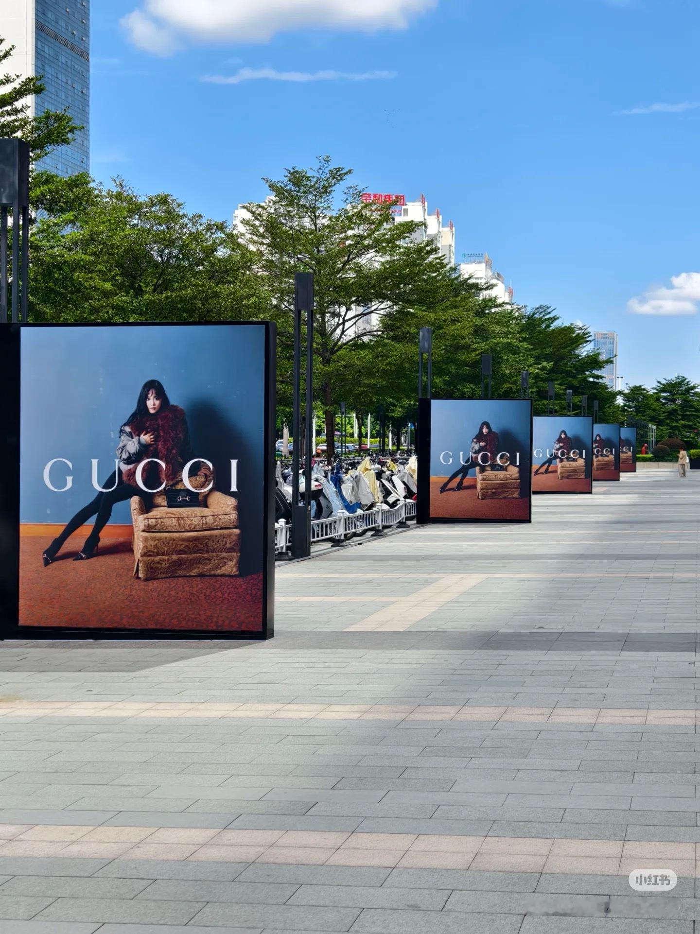 Gucci顶配广告阵容全球品牌代言人、GUCCI女帝宁艺卓表现完美！ ​​​