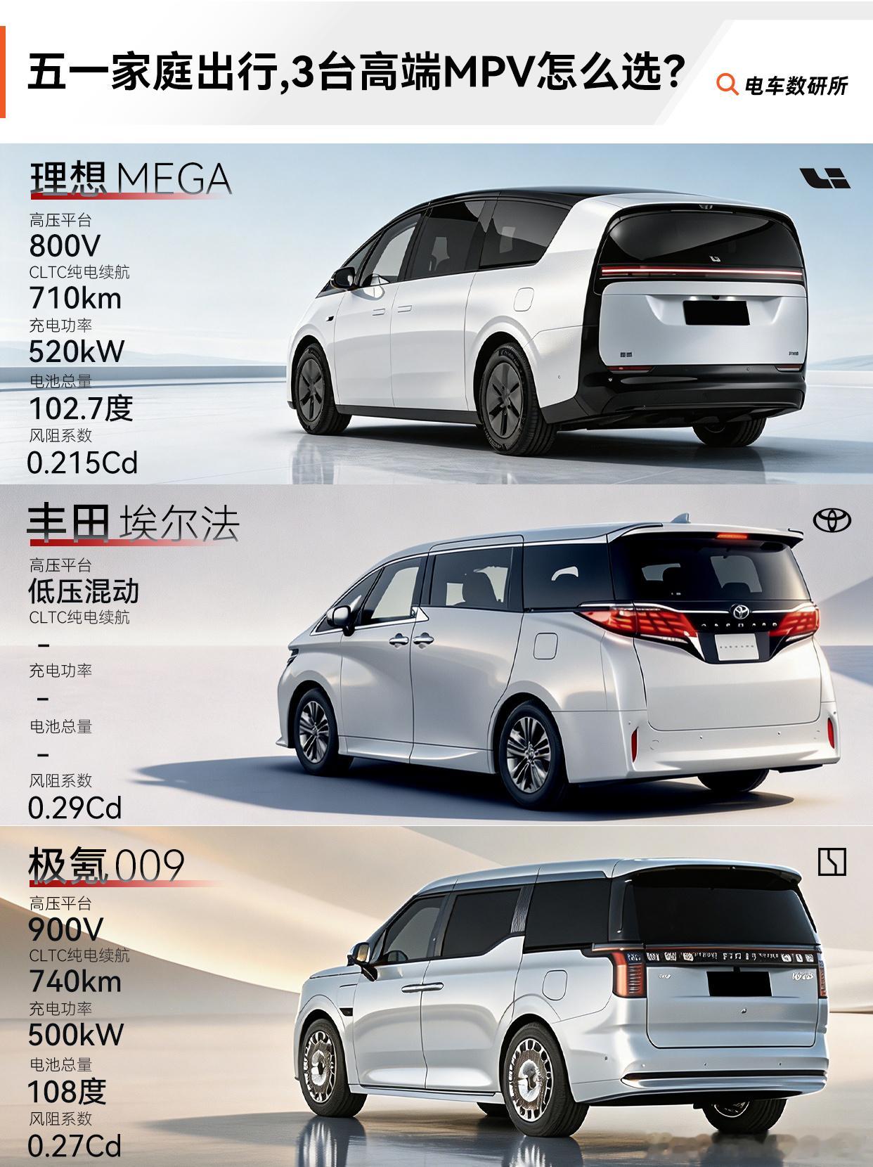 五一家庭出行，这3台热门高端MPV怎么选？ 二排体验理想MEGA：二排无级电动旋