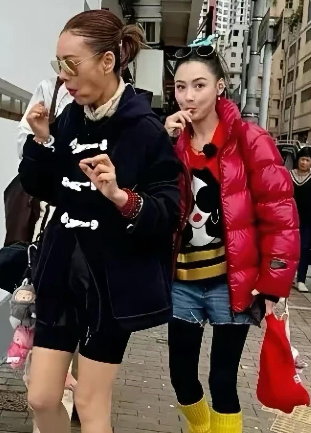 张柏芝旁边这个美女看着好眼熟，可就是想不起名字来！ ​