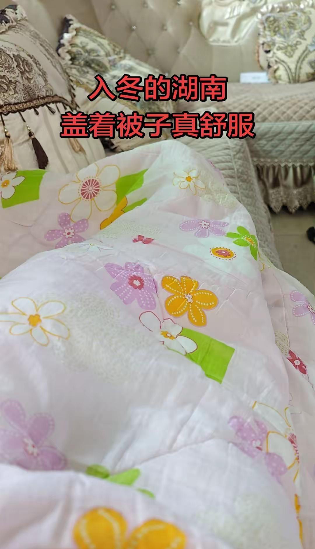 秒入冬的湖南，我已经进入猫冬模式了哈哈被子一盖真舒服家里的被窝 湖南天气 湖南入