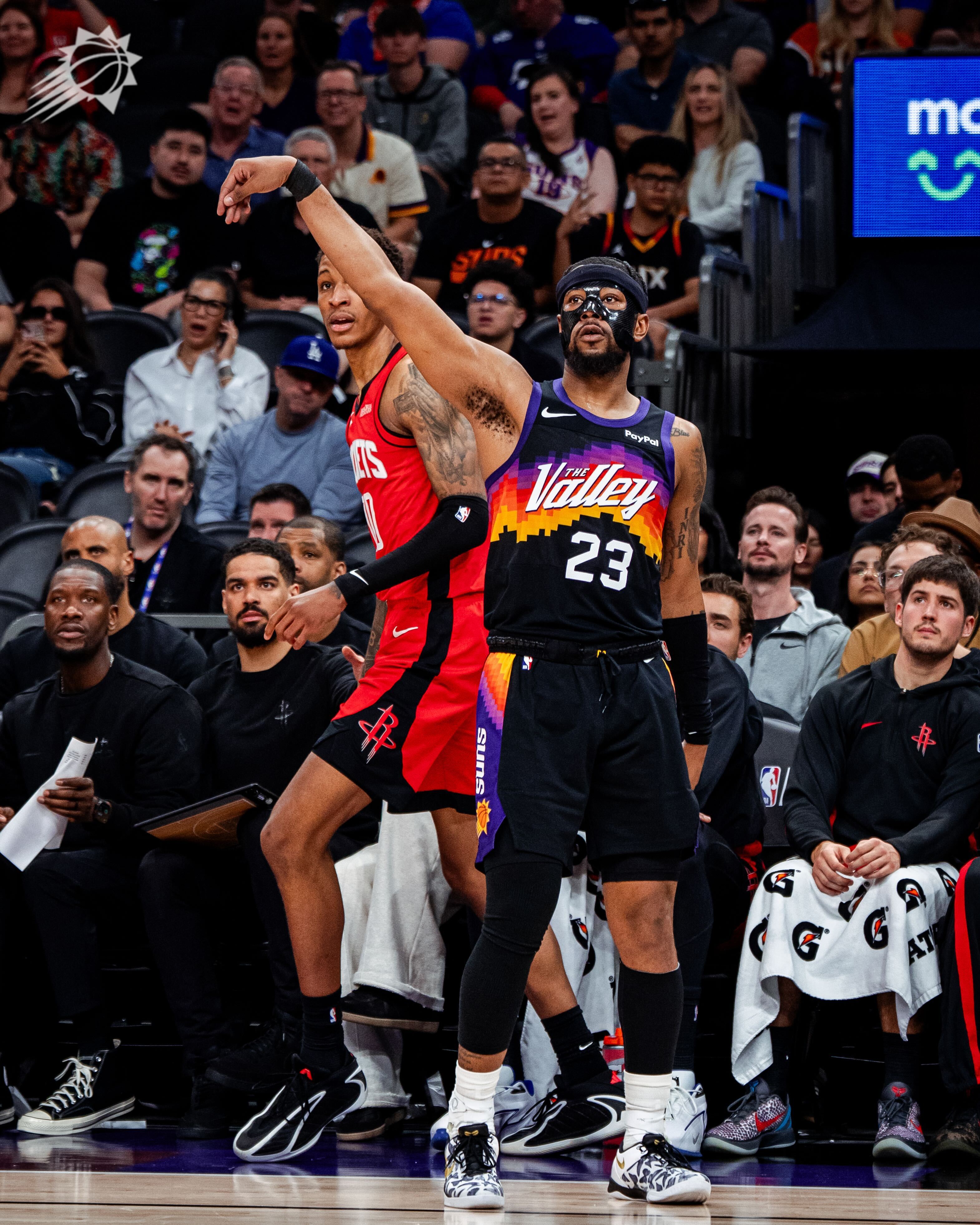 📊古德温本场数据：11分4篮板2助攻2抢断菲尼克斯太阳 ｜旭日东升 ｜火箭vs