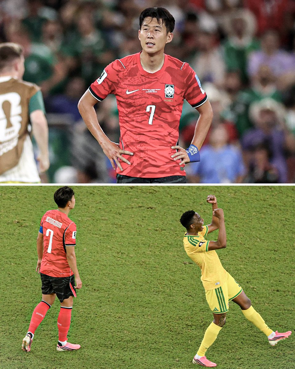 韩国输球众生相韩国出线形势韩国爆冷不敌南非 最近两场世界杯比赛，是孙兴慜出战世界