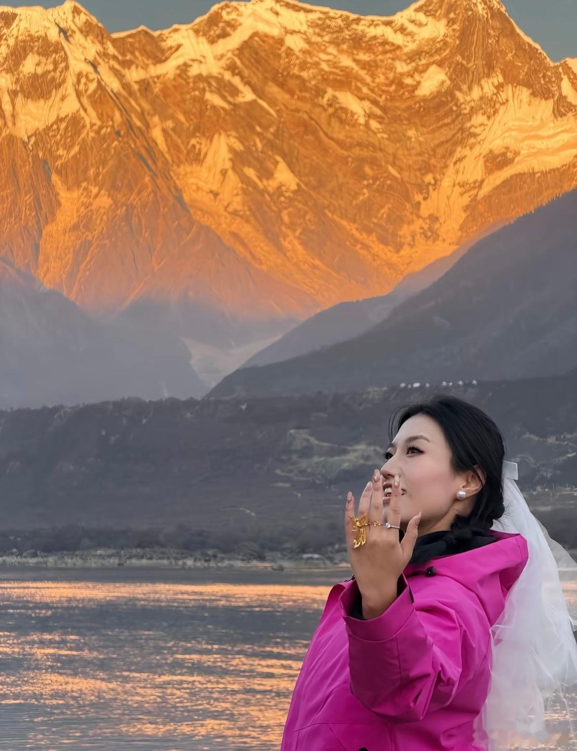 是的 我在南迦巴瓦峰向喜欢的女孩求婚了 