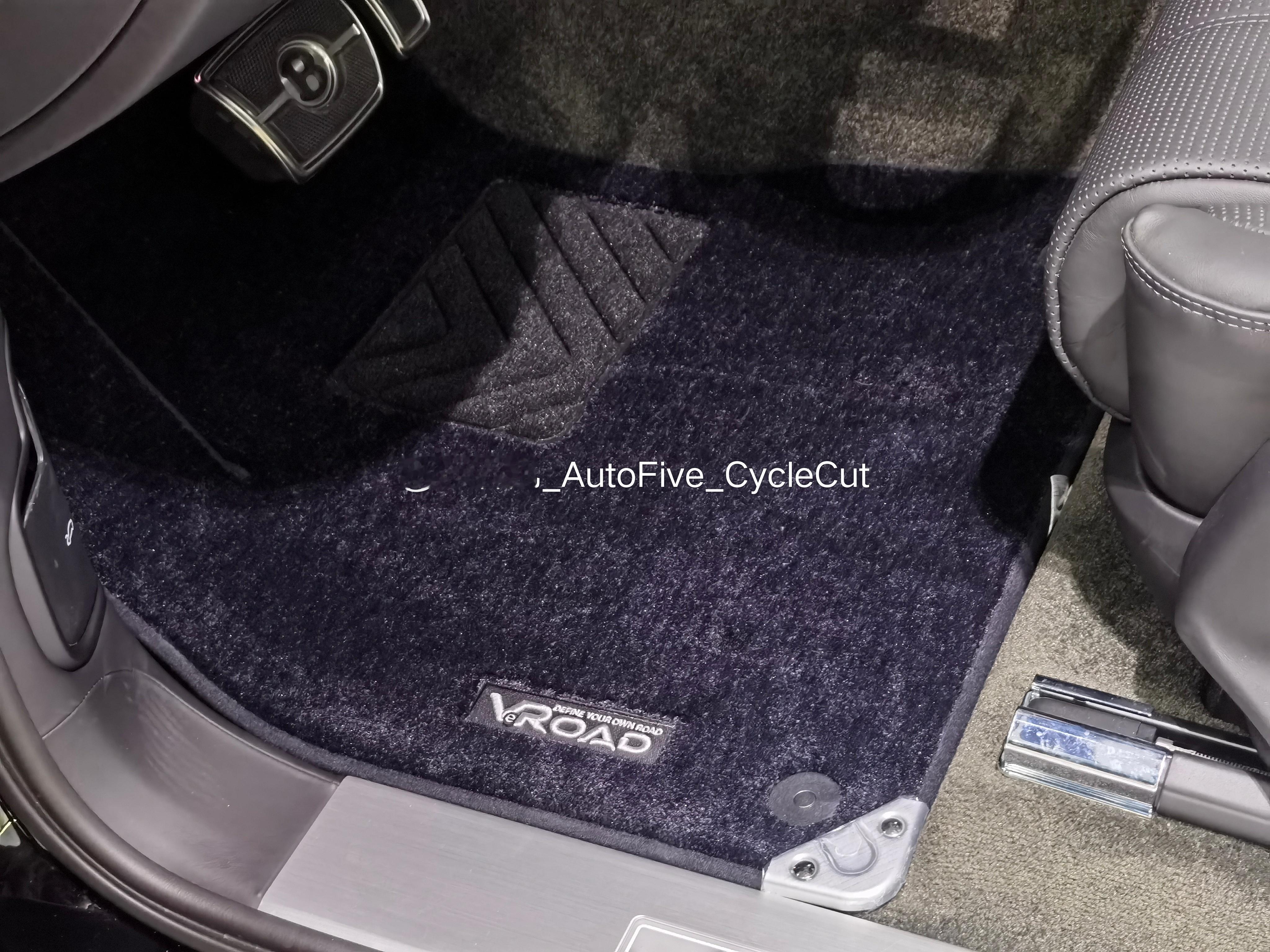 《好物分享》V-Road/威路高端定制脚垫宾利·添越上身可分别定制主体颜色、包边