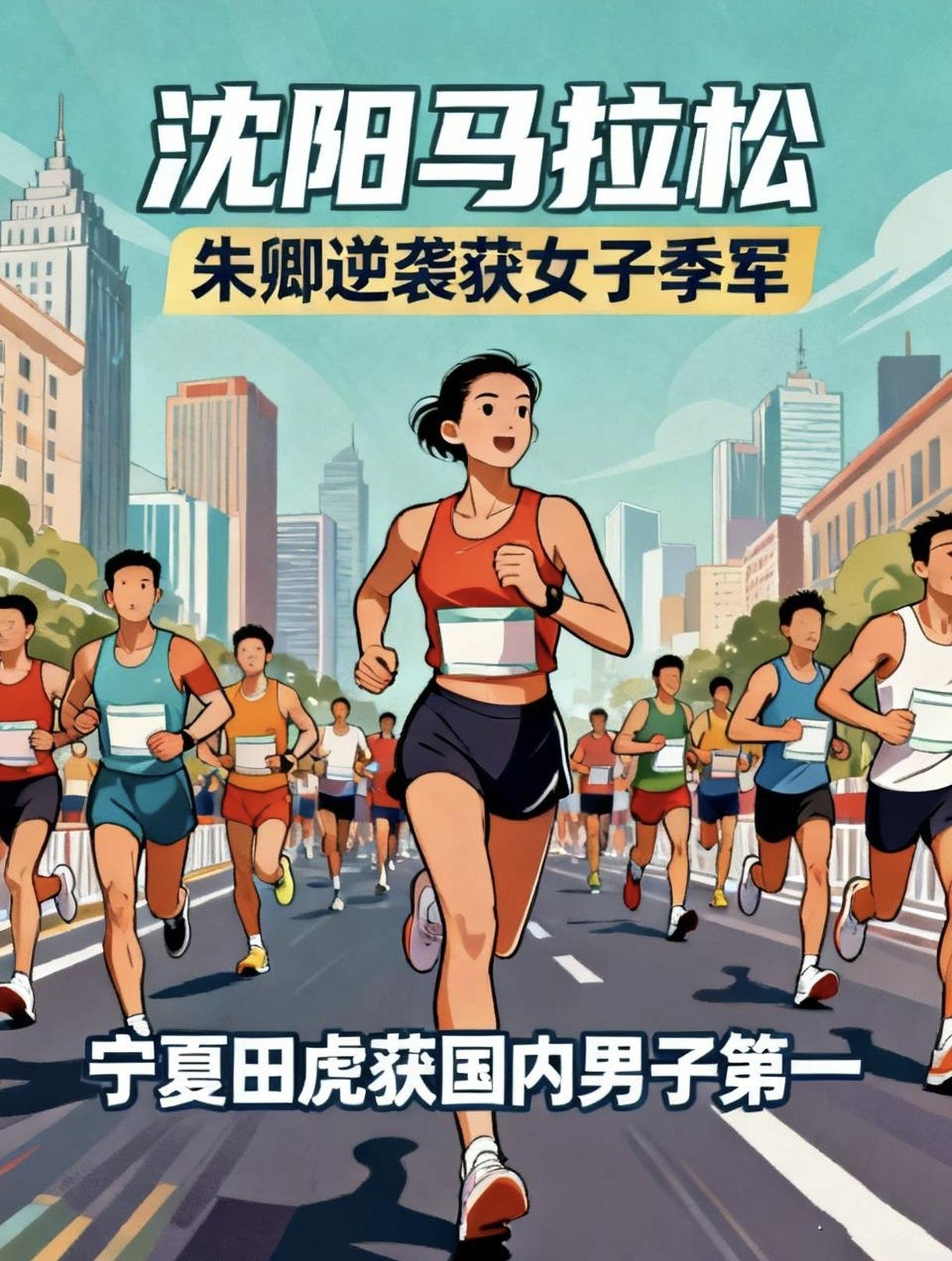 教科书式后程大追击！沈阳马拉松朱卿上演逆袭，拿下女子全场季军！
 
比赛开局郑小