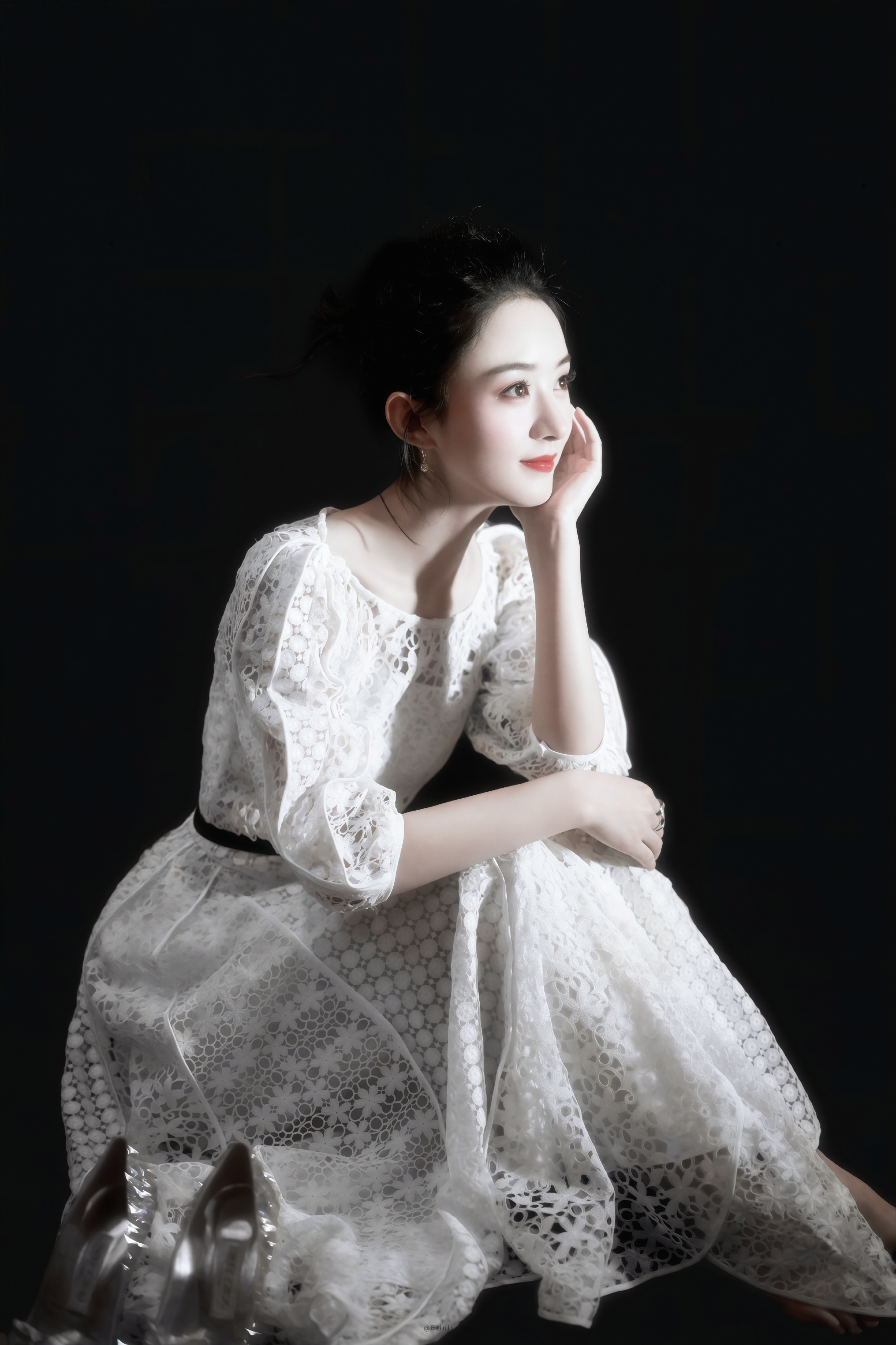 赵丽颖电影澎湖海战 zly赵丽颖黄和娘"夕阳西下，月亮升起，我在无人处悄悄爱你"