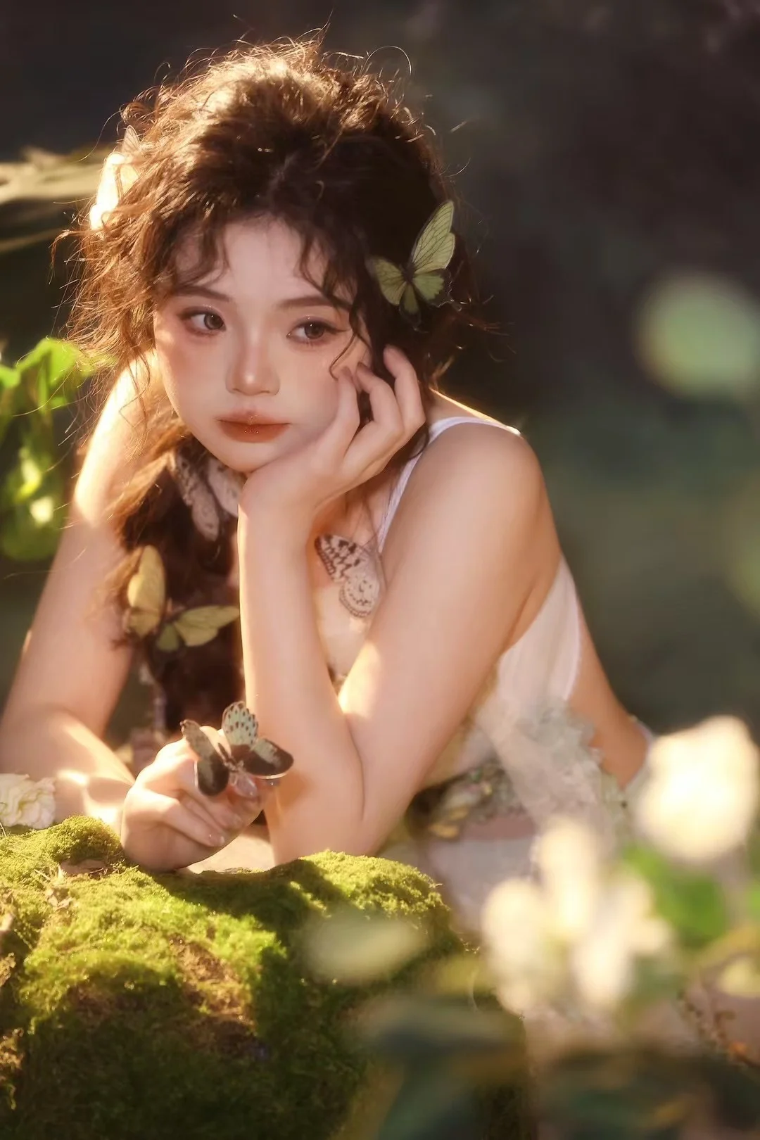 从油画里走出来的蝴蝶少女🦋